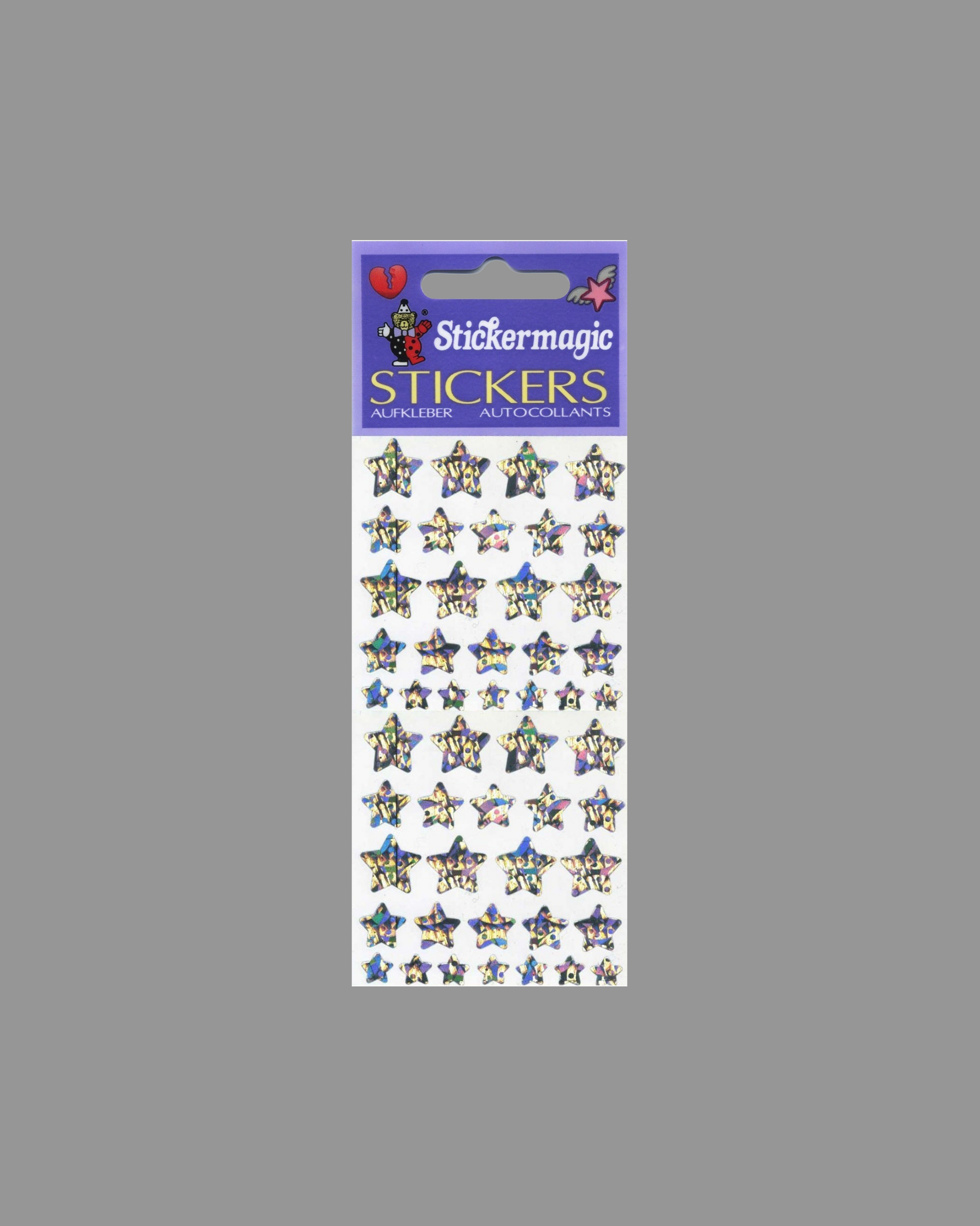 Sticker Magic Mini Étoiles Argent