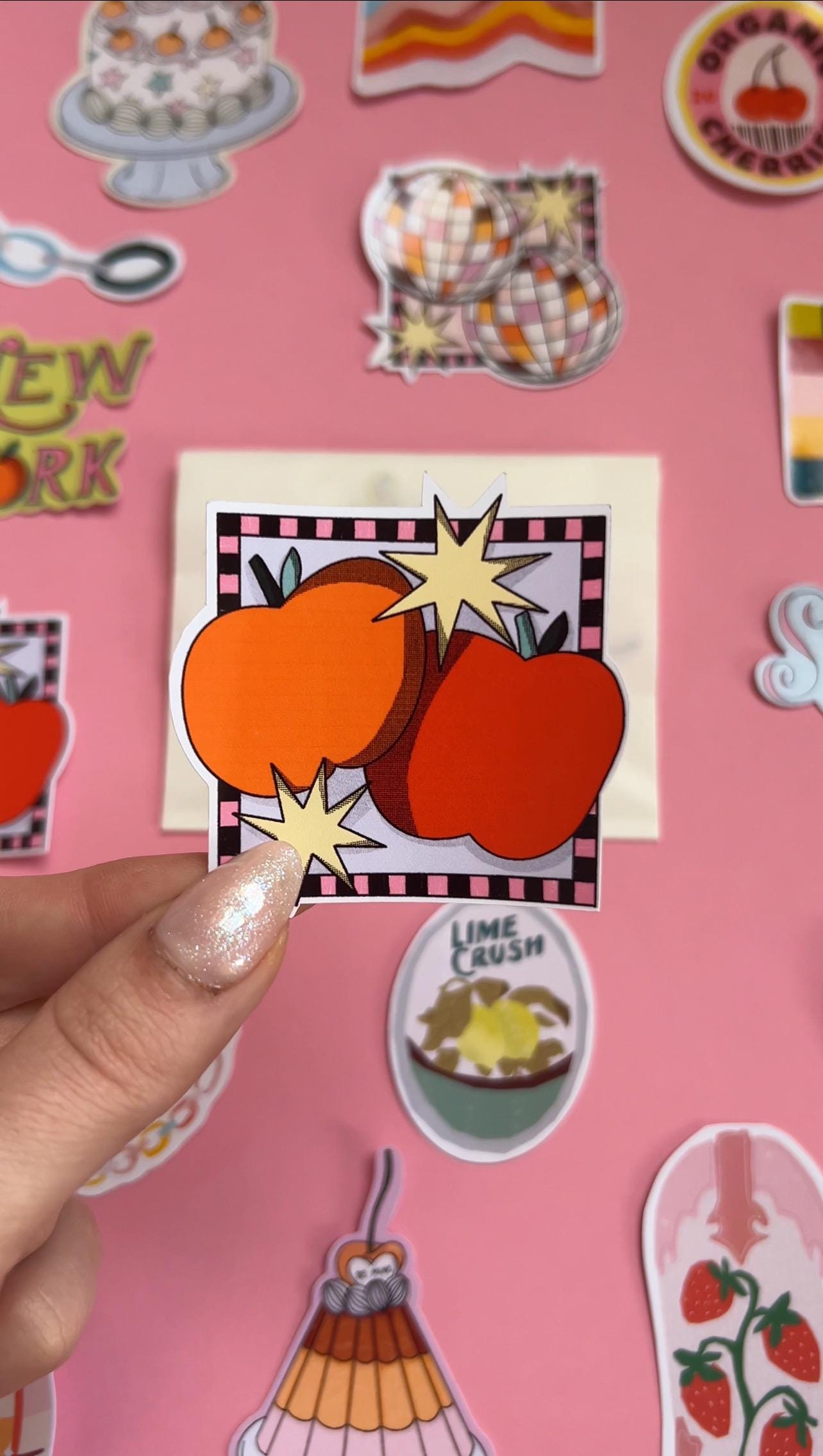 Mystery Sticker Pack - lot de 5 stickers aléatoire - Stickers, autocollants de journal, scrapbooking, junk journal, bullet journal, cute