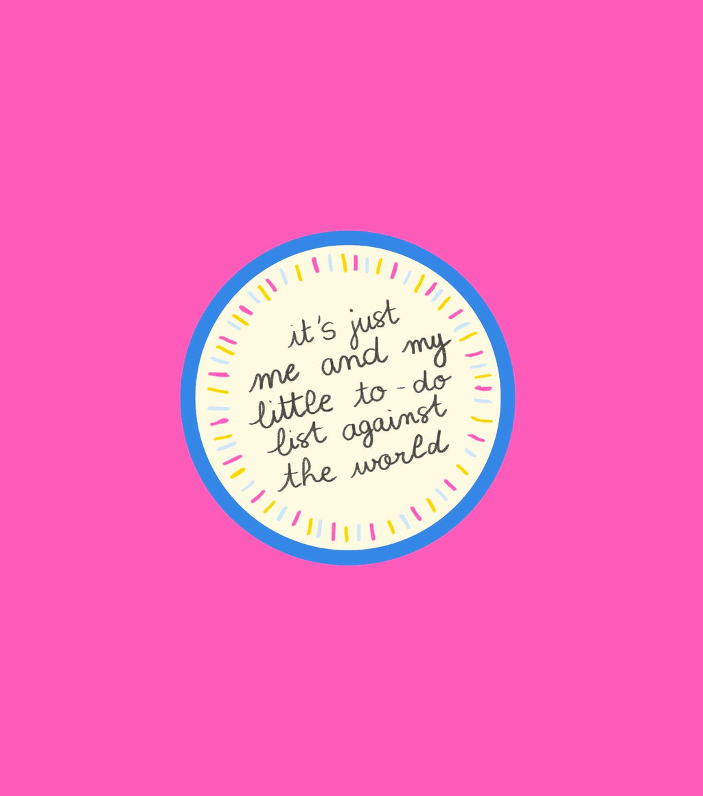 Sticker to do list - Stickers, autocollants de journal, scrapbooking, junk journal, bullet journal - multicolore
