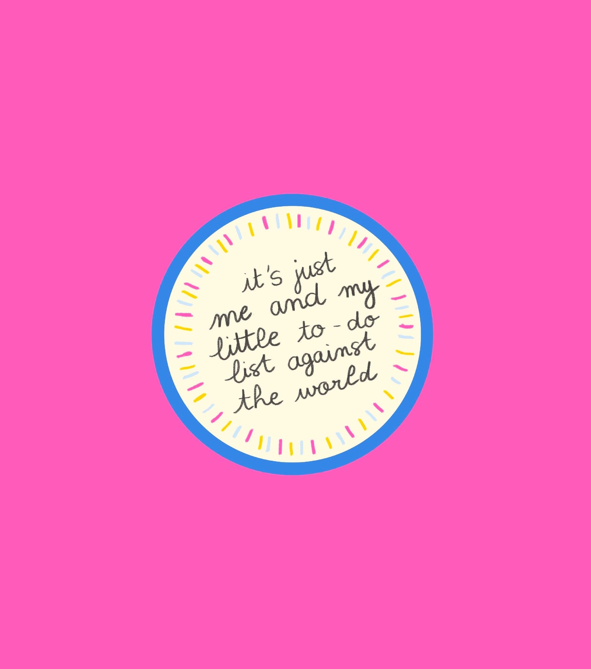 Sticker to do list - Stickers, autocollants de journal, scrapbooking, junk journal, bullet journal - multicolore
