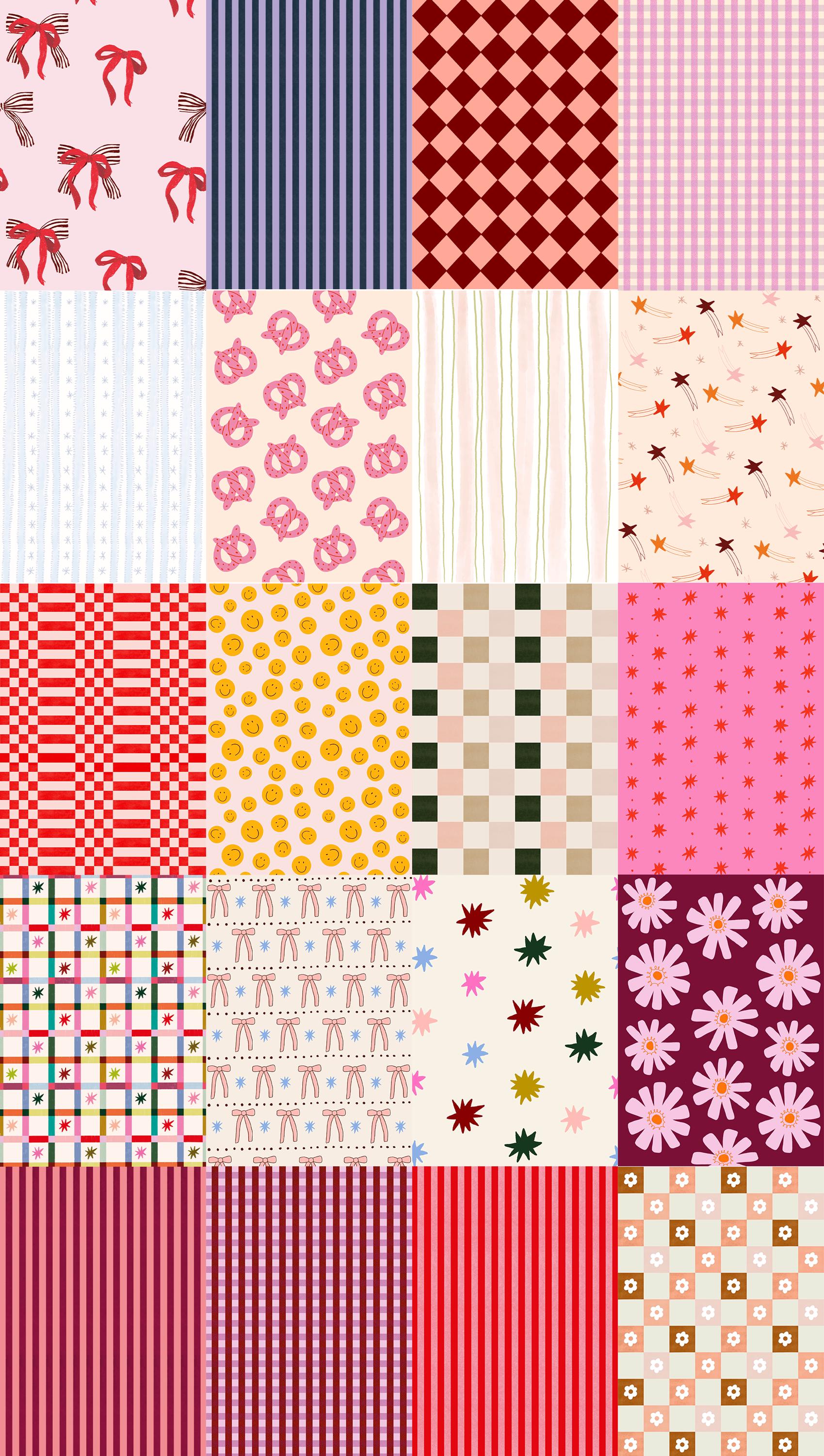 Scrapbook paper digital version - scrapbooking, journaling, motifs, feuilles, patterns, cute, aesthetic