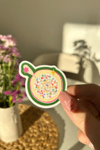 Sticker Have a good day - Stickers, autocollants de journal, scrapbooking, junk journal, bullet journal - vert