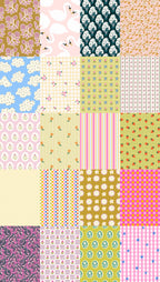 Scrapbook paper digital version - spring edition - scrapbooking, journaling, motifs, feuilles, patterns, cute, aesthetic